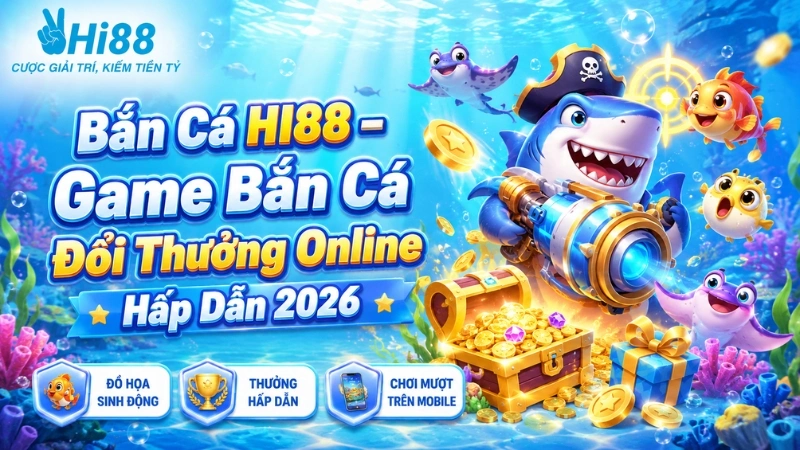 Bắn Cá HI88 – Game Bắn Cá Đổi Thưởng Online 2026