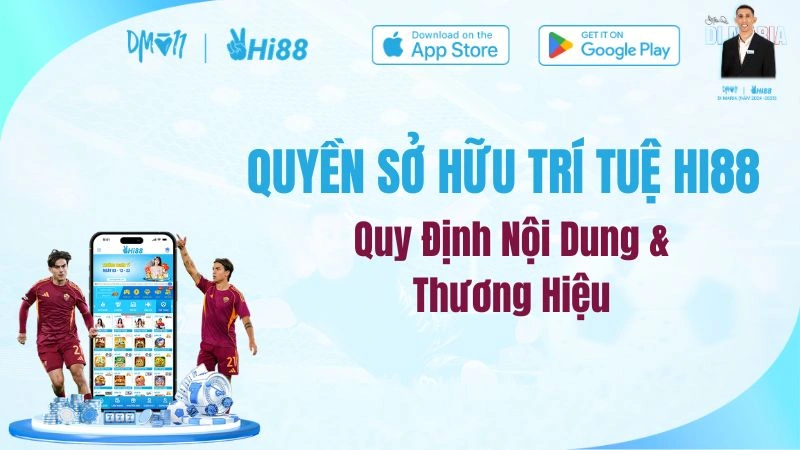 Quyền Sở Hữu Trí Tuệ HI88 – Quy Định Nội Dung & Thương Hiệu